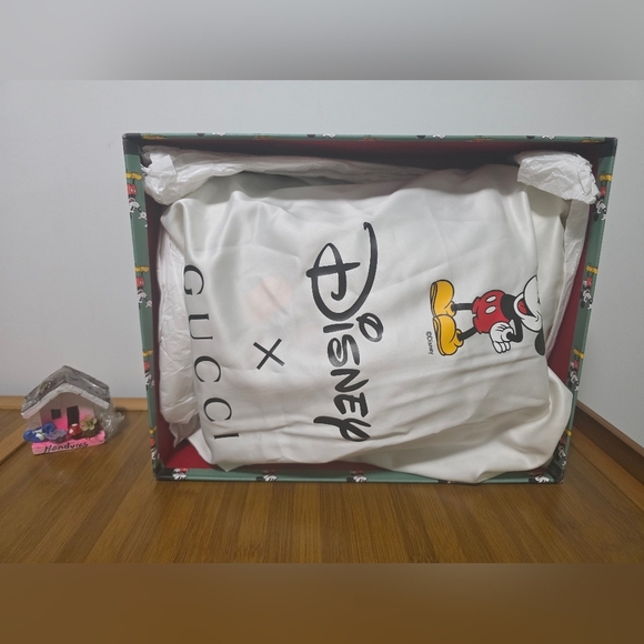 Gucci X Mickey Mouse | Brown and Tan Bucket Bag | LIMITED EDITION 🔥 - Picture 11 of 13